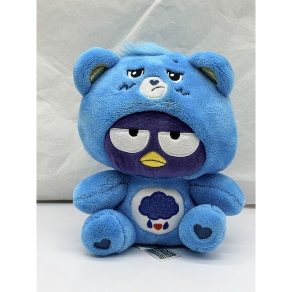 Sanrio Hello Kitty and Friends Care Bears Badtz-Maru Grumpy Bear 8” Plush 2023 - Picture 11 of 12